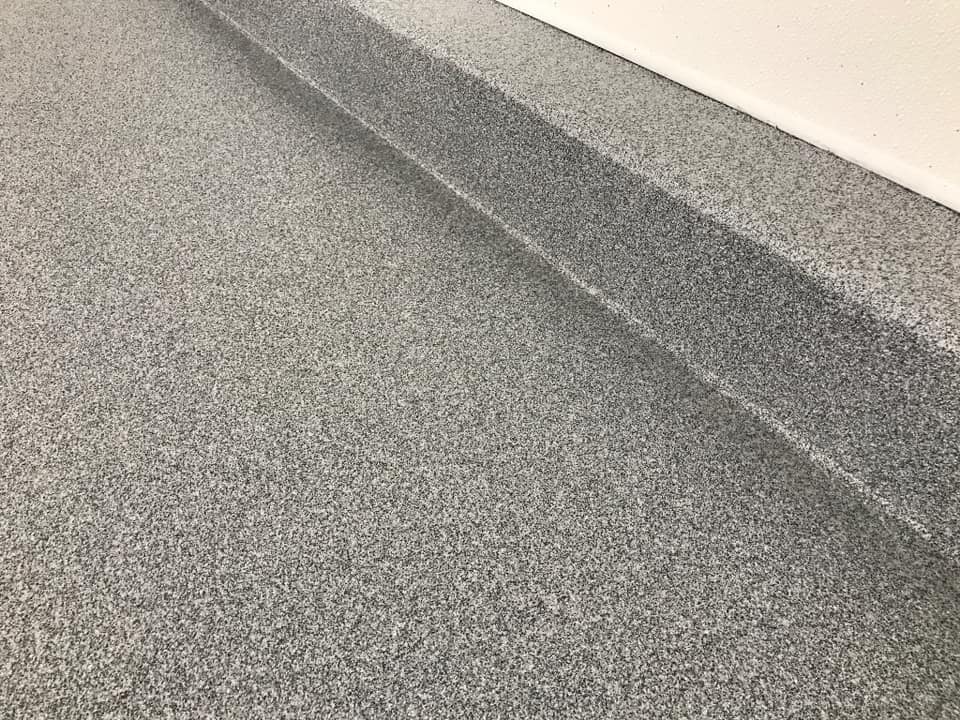 Finished quartz coating detail